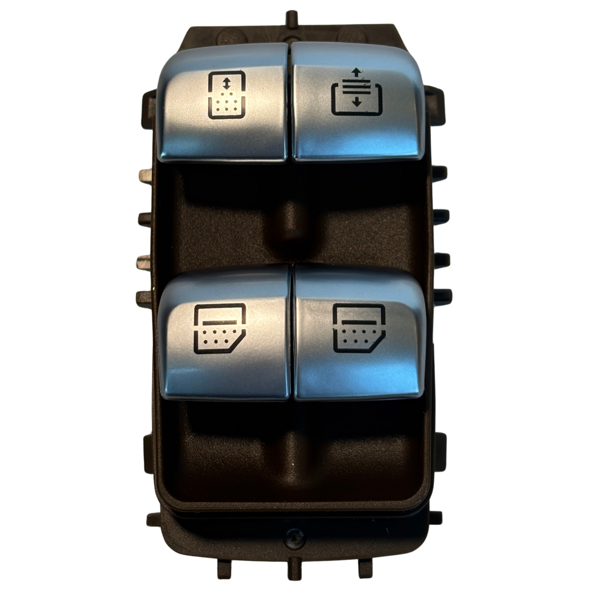 Rear Power Window Switch for MERCEDES-BENZ S-CLASS W222 (2013-2020) in Brown color White Light
