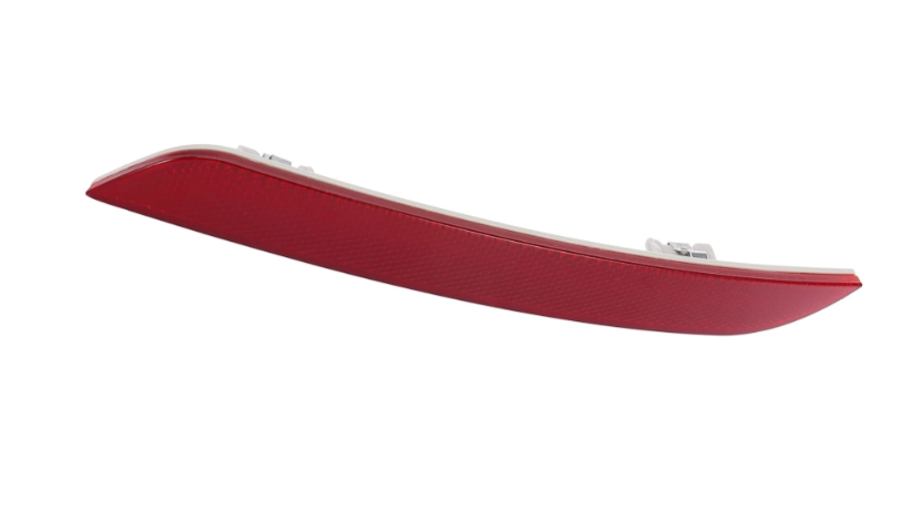 Rear Right Bumper Reflector for BMW 5 SERIES F10 (2010-2016) in Red color without M Sport Package