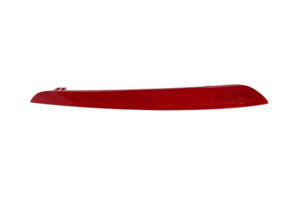 Rear Right Bumper Reflector for BMW 5 SERIES G30 (2016-2023) in Red color without bulb holder without Sports Package
