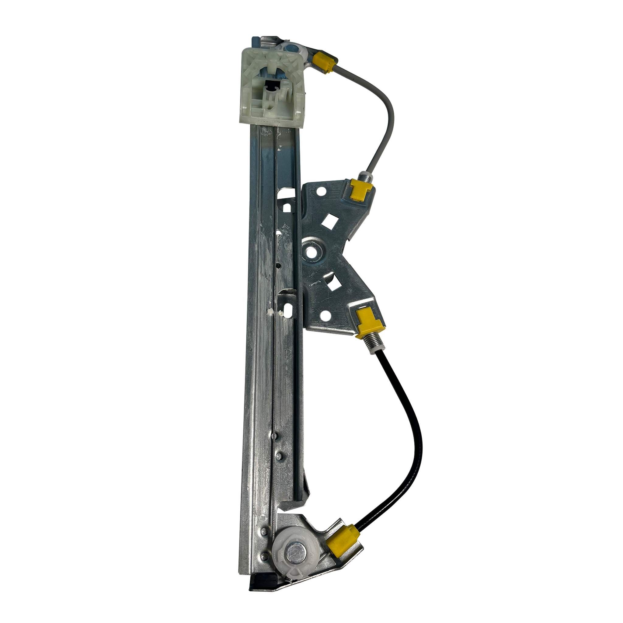 Rear Right Electric Window Lifter Regulator for BMW 3 F30 (2012-2018) without Electric Motor, made of ABS, Steel with Zinc Plating