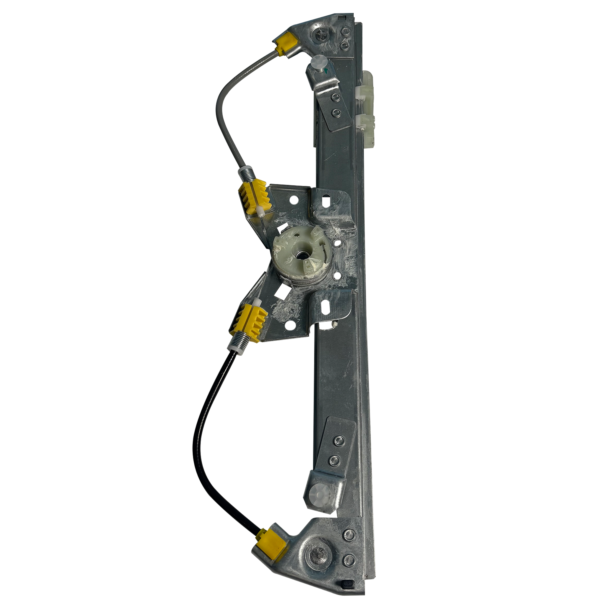 Rear Right Electric Window Lifter Regulator for BMW 3 F30 (2012-2018) without Electric Motor, made of ABS, Steel with Zinc Plating