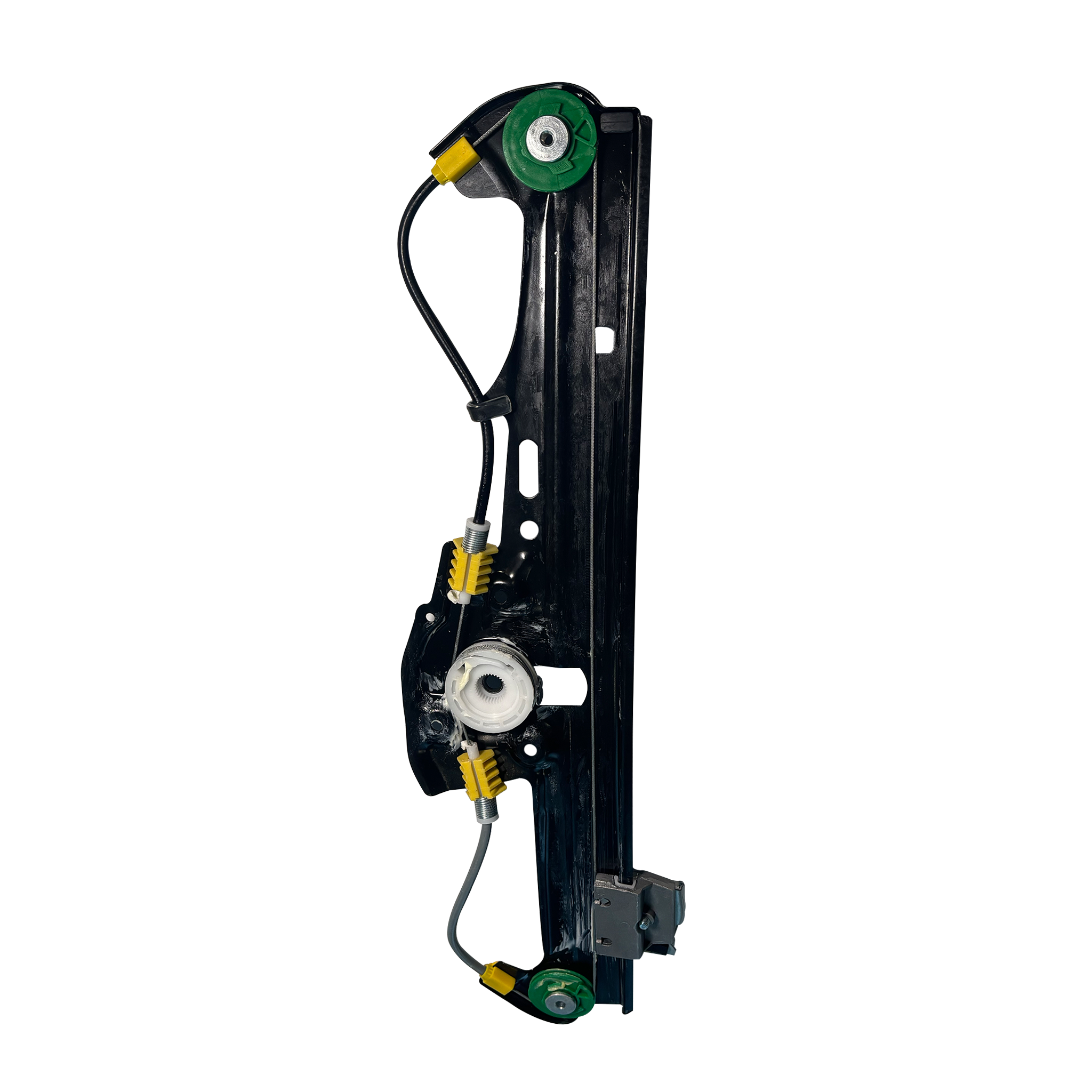 Rear Right Electric Window Lifter Regulator for BMW 5 Series E60 (2007-2009) without Electric Motor, made of ABS, Steel with Zinc Plating