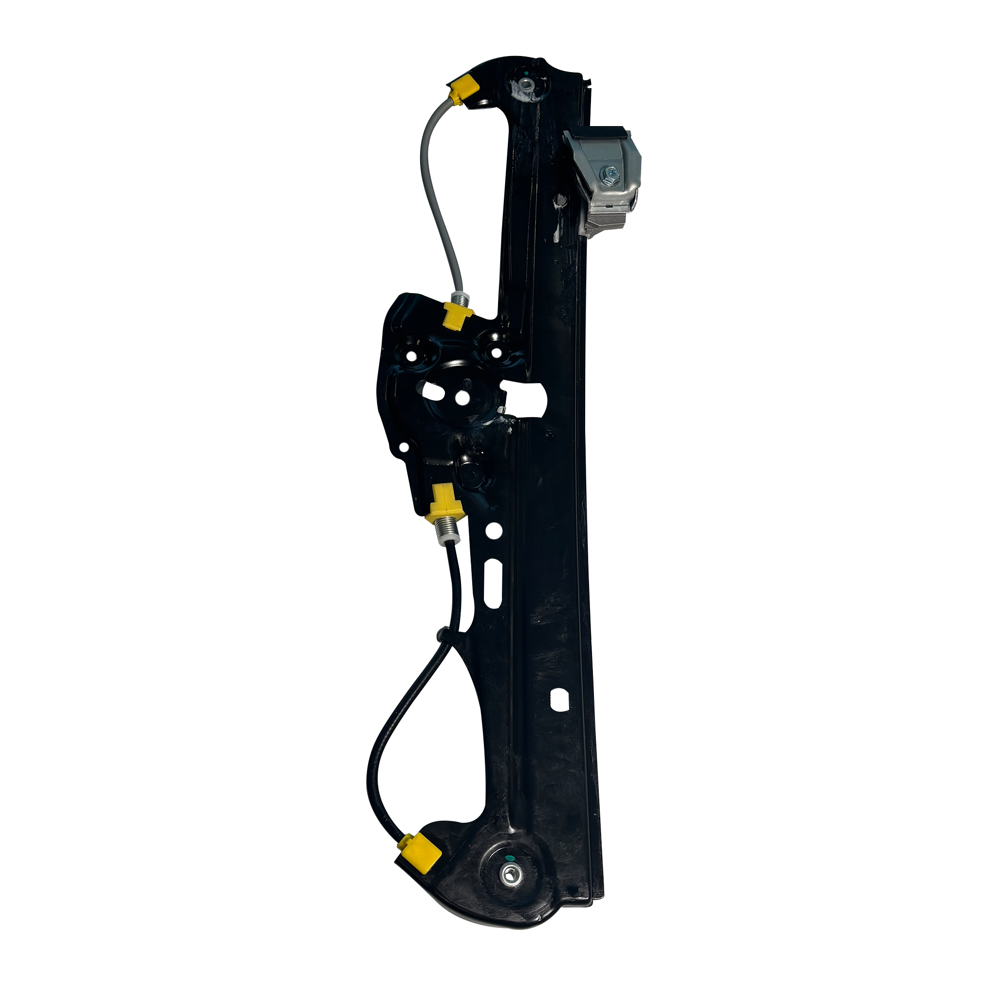 Rear Right Electric Window Lifter Regulator for BMW 5 Series E60 (2007-2009) without Electric Motor, made of ABS, Steel with Zinc Plating