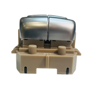 Rear Right Power Window Switch for MERCEDES-BENZ E-CLASS W213 (2016-2023) in Beige color White Light With Chrome