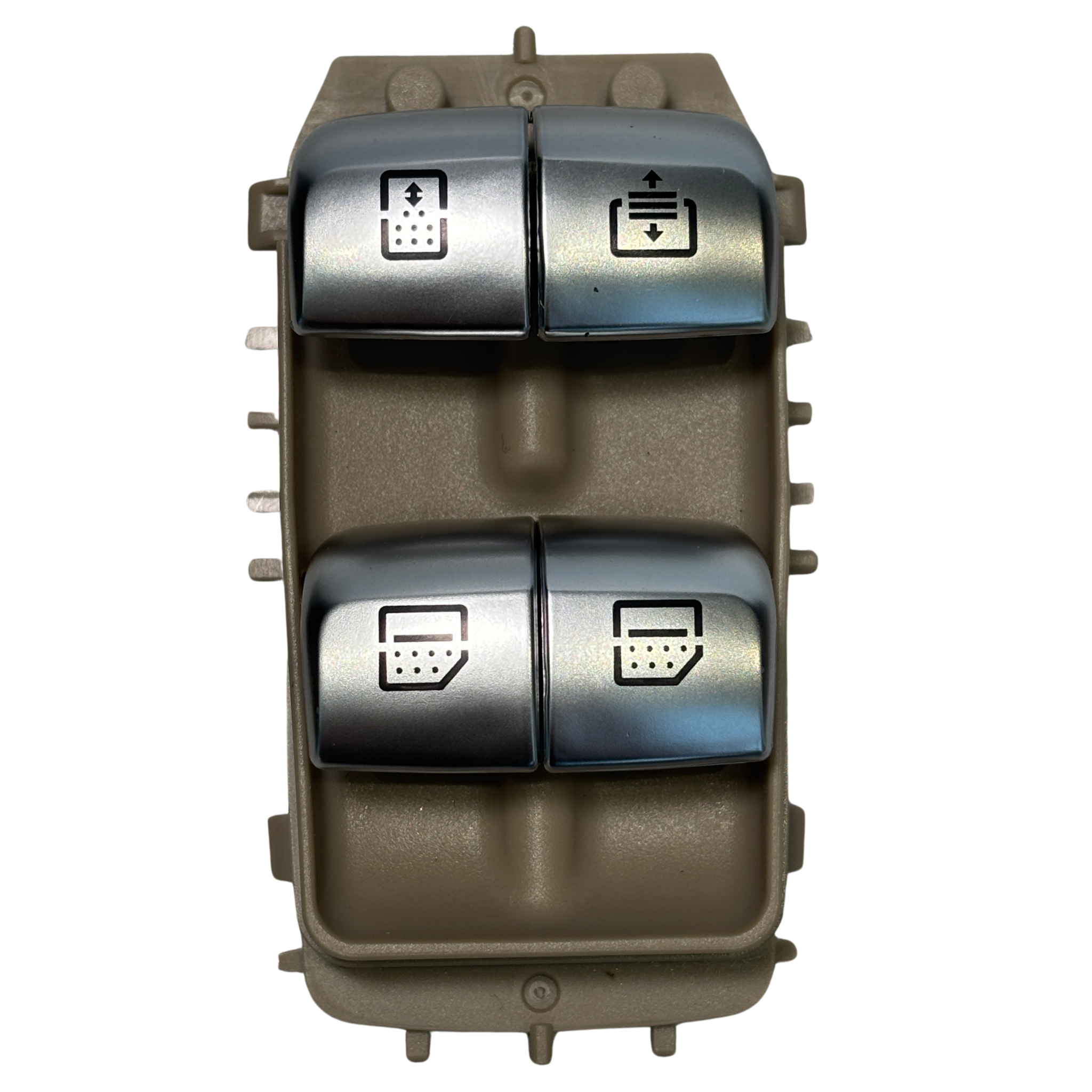 Rear Right Power Window Switch for MERCEDES-BENZ S-CLASS W222 (2013-2020) in Beige color 3 Pin Orange Light