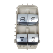 Rear Right Power Window Switch for MERCEDES-BENZ S-CLASS W222 (2013-2020) in Beige color White Light With Chrome