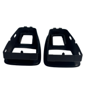 Rear Window Switch Panel Pair for BMW 5 SERIES GRAN TURISMO F07 (2009-2019) in Black color Model B 2 Pcs