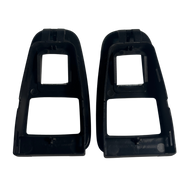 Rear Window Switch Panel Pair for BMW 5 SERIES GRAN TURISMO F07 (2009-2019) in Black color Model B 2 Pcs