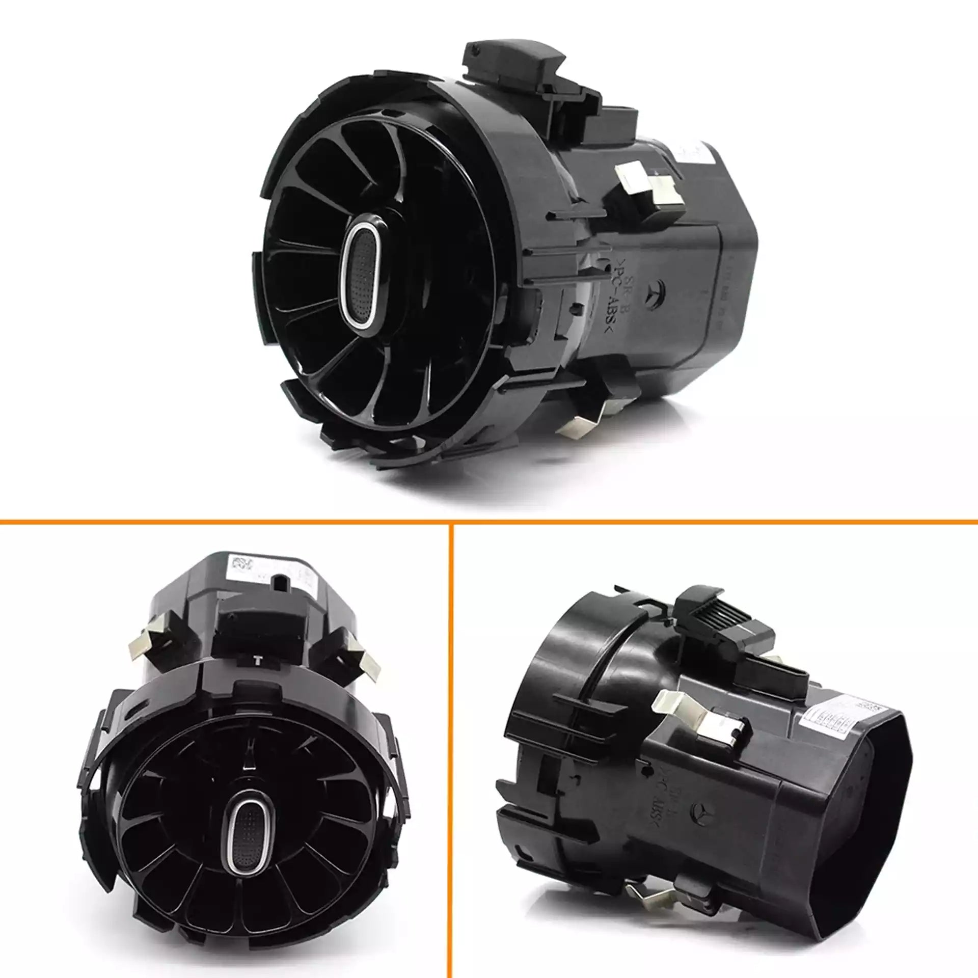 Right AC Vent Assembly for MERCEDES-BENZ A-CLASS 177 (2021) in Black color