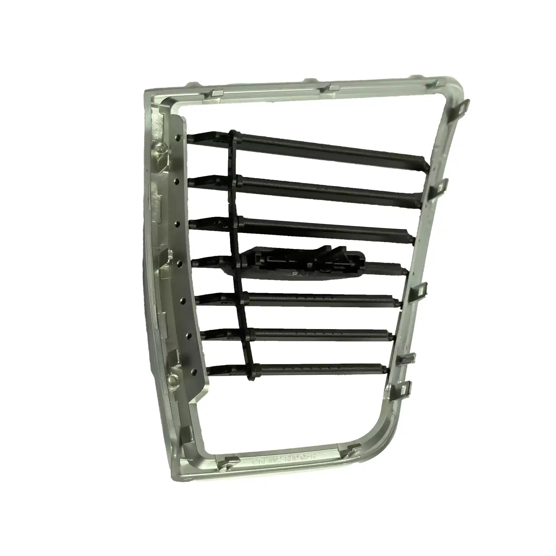 Right AC Vent Grille for AUDI Q5 8RB (2008-2017) in Black & Silver color RHD Chrome