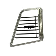 Right AC Vent Grille for AUDI Q5 8RB (2008-2017) in Black & Silver color RHD Chrome