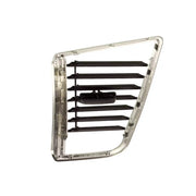 Right AC Vent Grille for AUDI Q5 8RB (2008-2017) in Black & Silver color RHD Chrome