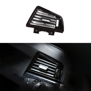 Right AC Vent Grille for BMW 5 Series F11 (2010-2016) in Black color Piano Black Chrome