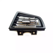 Right AC Vent Grille for BMW 5 Series F18 (2010-2016) in Black color Chrome