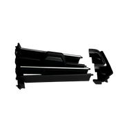 Right AC Vent Repair Kit for BMW X7 G07 (2018-2026) in Black color Chrome