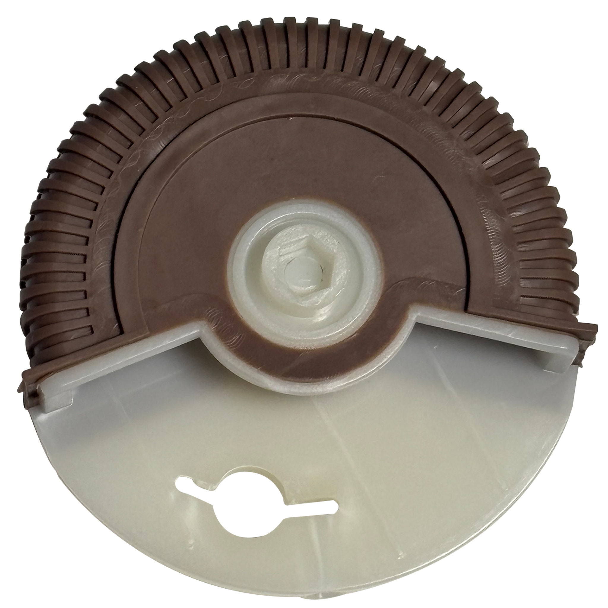 Right AC Vent Repair Kit for MERCEDES-BENZ E-CLASS W211 (2002-2008) in Dark Yellow color Roller Wheel