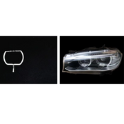 Right Angel Eye Halo Ring for BMW X6 F16 (2014-2018) Small 1 Pc Per Headlight
