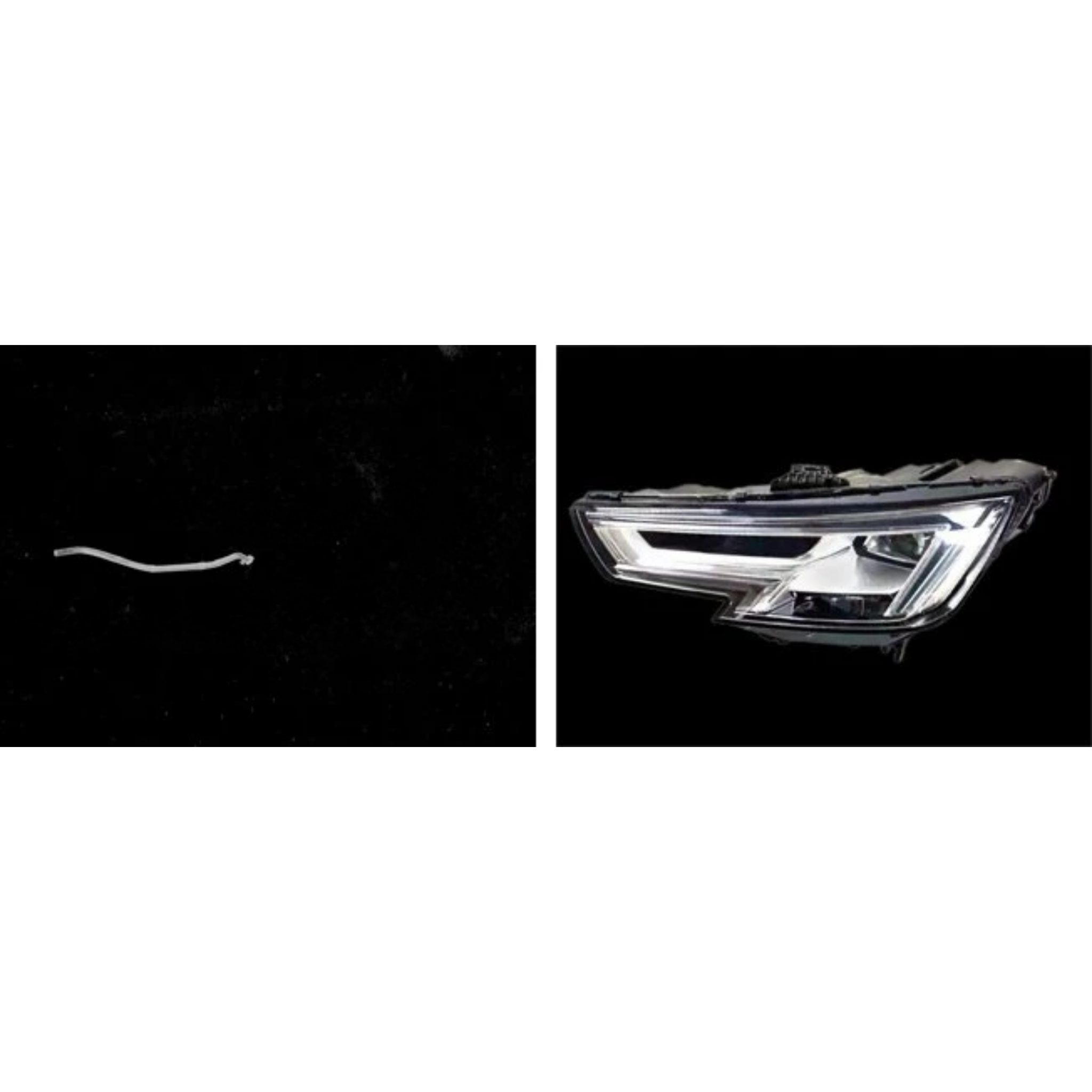 Right DRL Lamp Tube for AUDI A4 8W2 (2016-2019) Short 1 Pc Per Headlight
