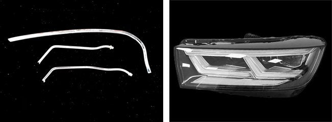 Right DRL Lamp Tube for AUDI Q5 FYB (2018-2020) Facelift Set of 3 Pcs Per Headlight