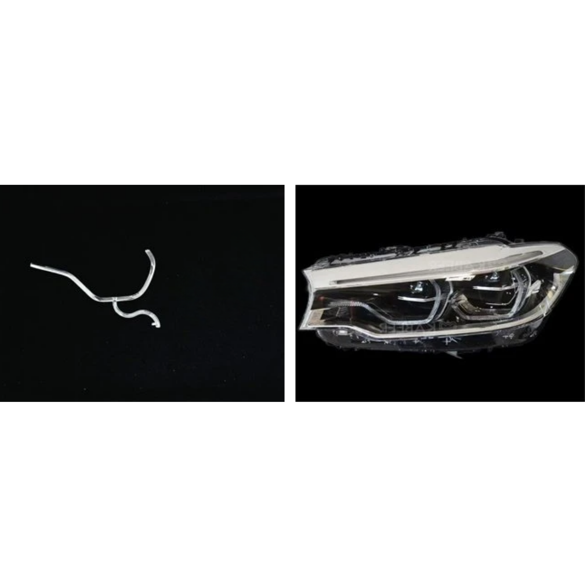 Right DRL Lamp Tube for BMW 5 SERIES G30 (2017-2020) High Spec (Large) 1 Pc Per Headlight
