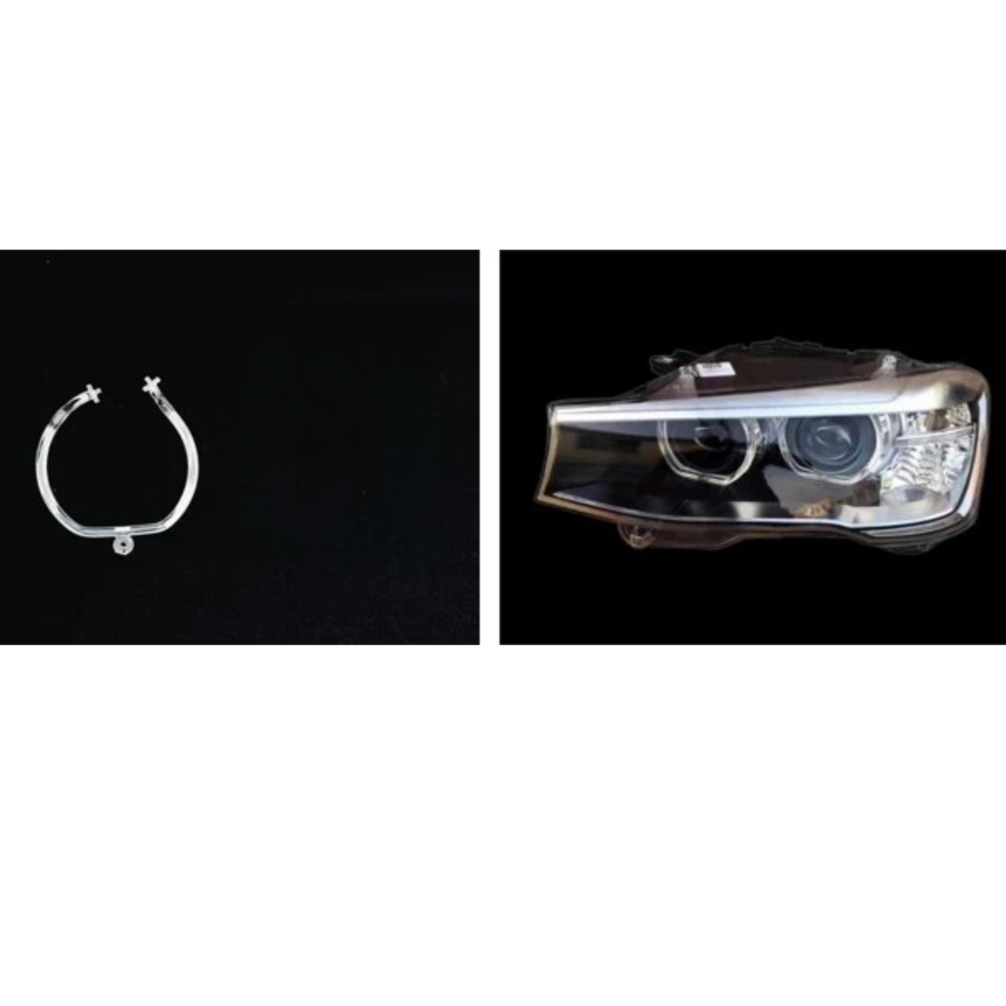 Right DRL Lamp Tube for BMW X3 F25 (2014-2017) Facelift (Small) 1 Pc Per Headlight