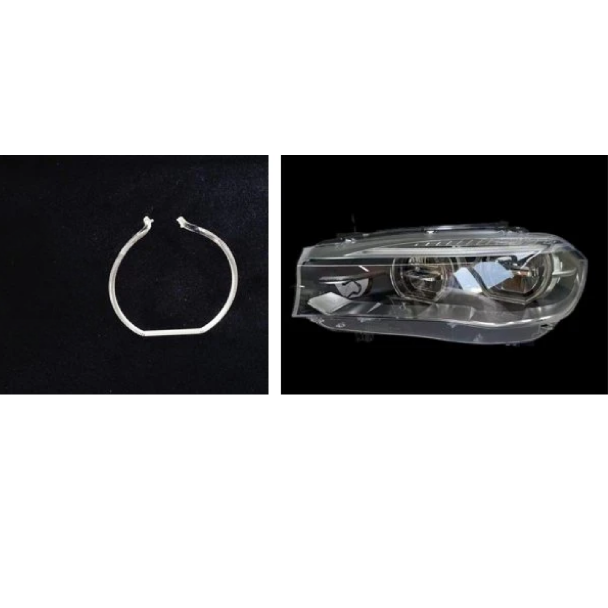 Right DRL Lamp Tube for BMW X5 F15 (2014-2018) LED (Large) 1 Pc Per Headlight