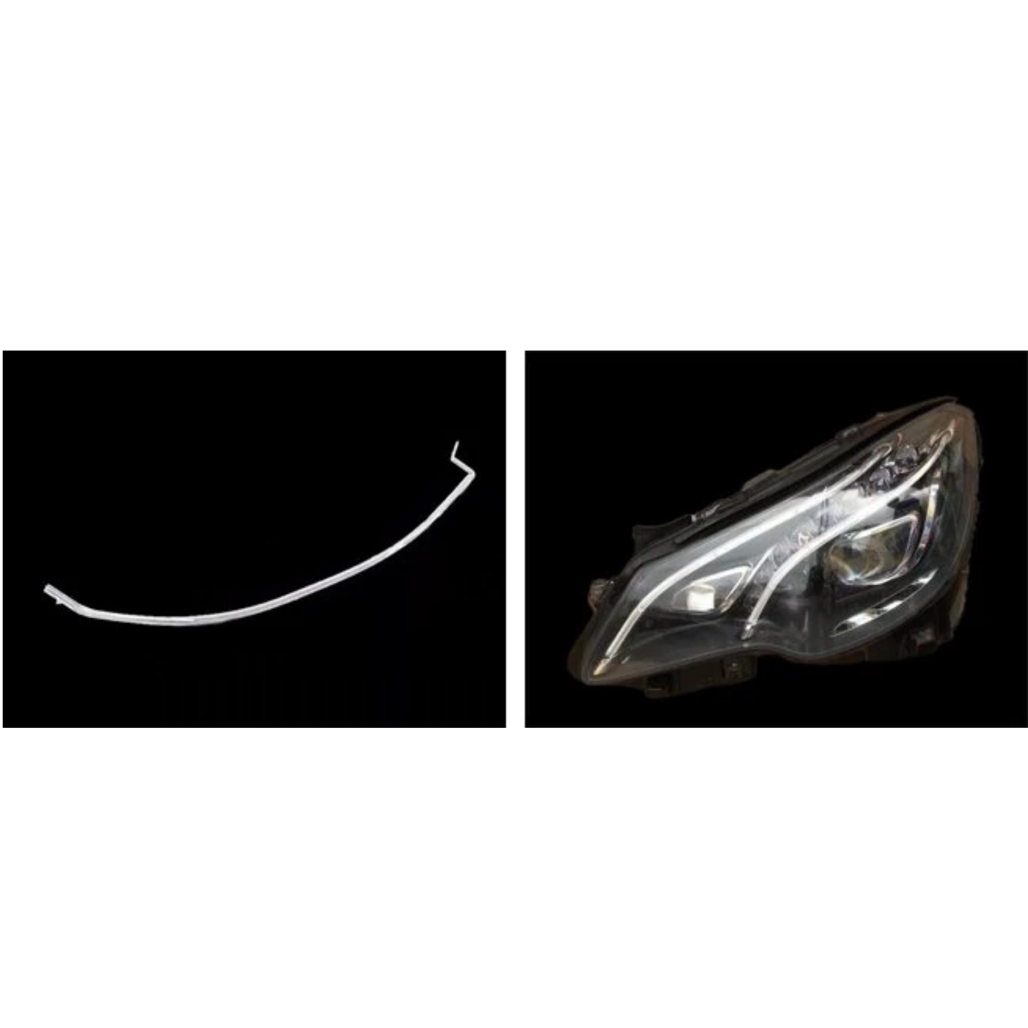 Right DRL Lamp Tube for MERCEDES-BENZ E-CLASS W207 (2014-2017) Long 1 Pc Per Headlight