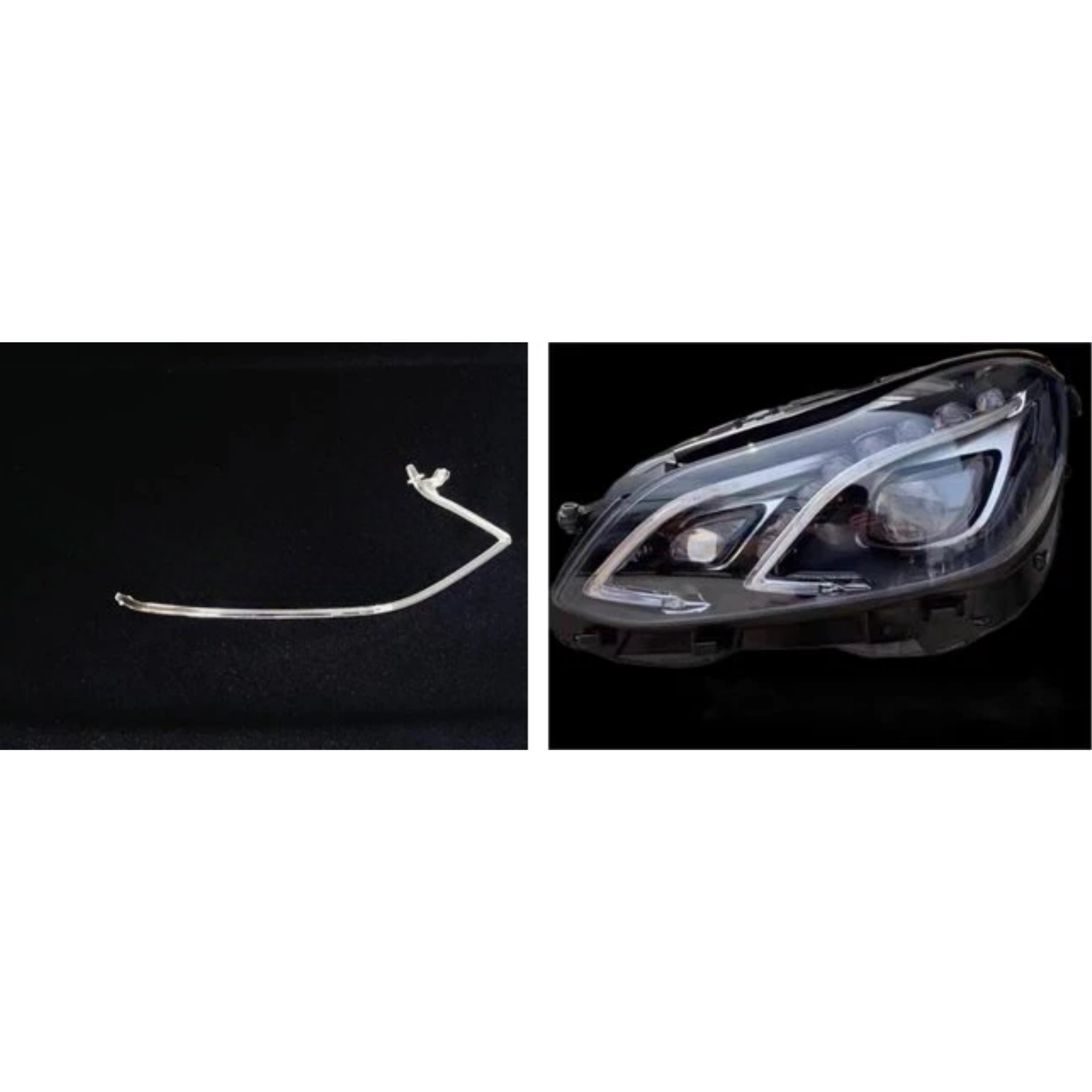 Right DRL Lamp Tube for MERCEDES-BENZ E-CLASS W212 (2014-2015) Short 1 Pc Per Headlight