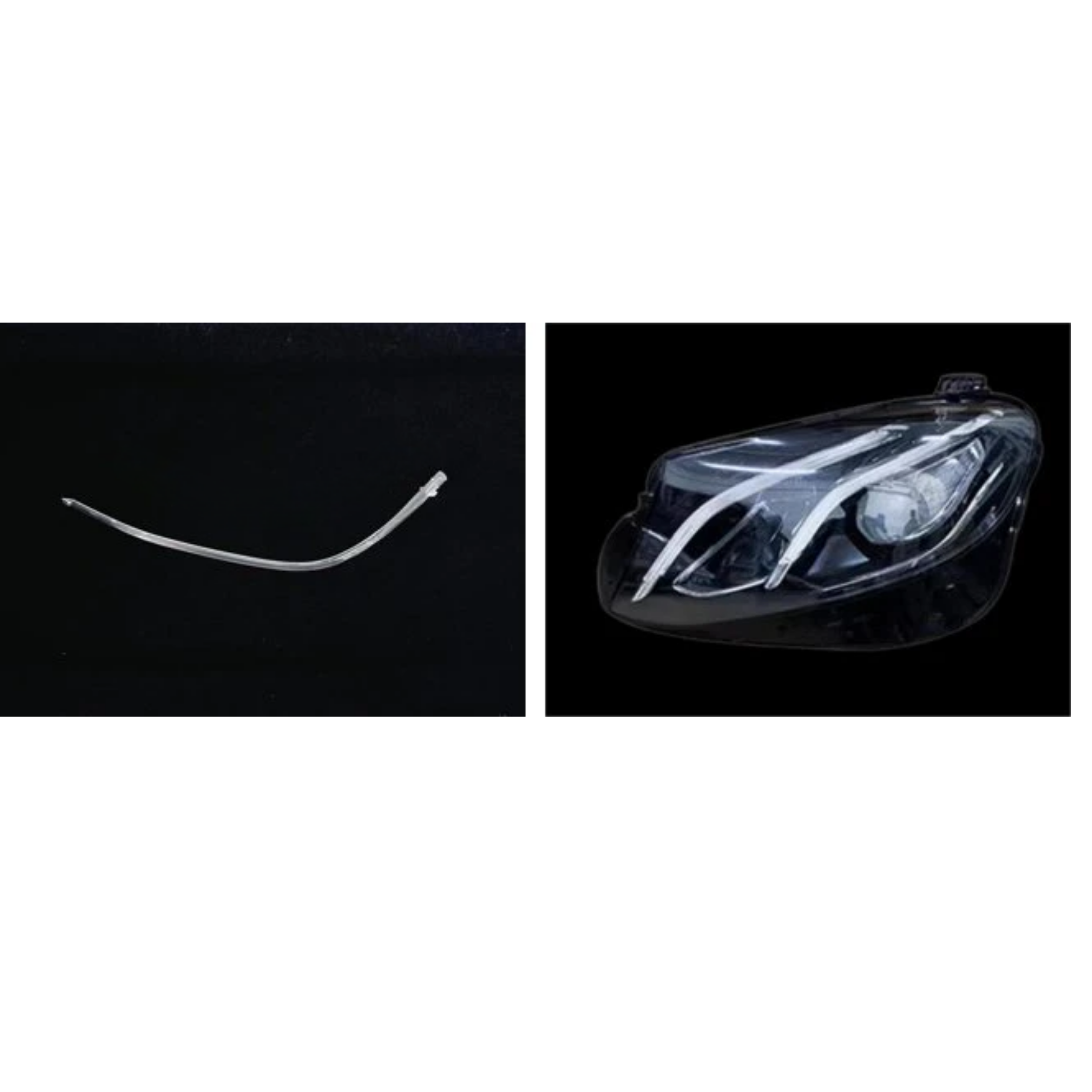 Right DRL Lamp Tube for MERCEDES-BENZ E-CLASS W213 (2016-2019) Long 1 Pc Per Headlight
