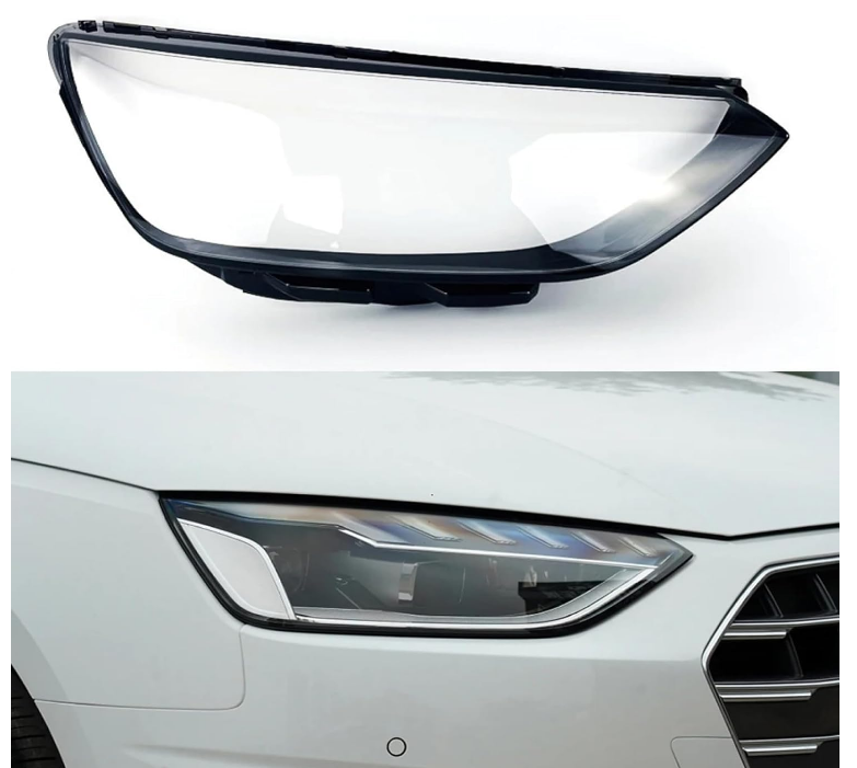 Right (Driver Side) Headlight Lens for AUDI A4 8W2 (2020-2022)