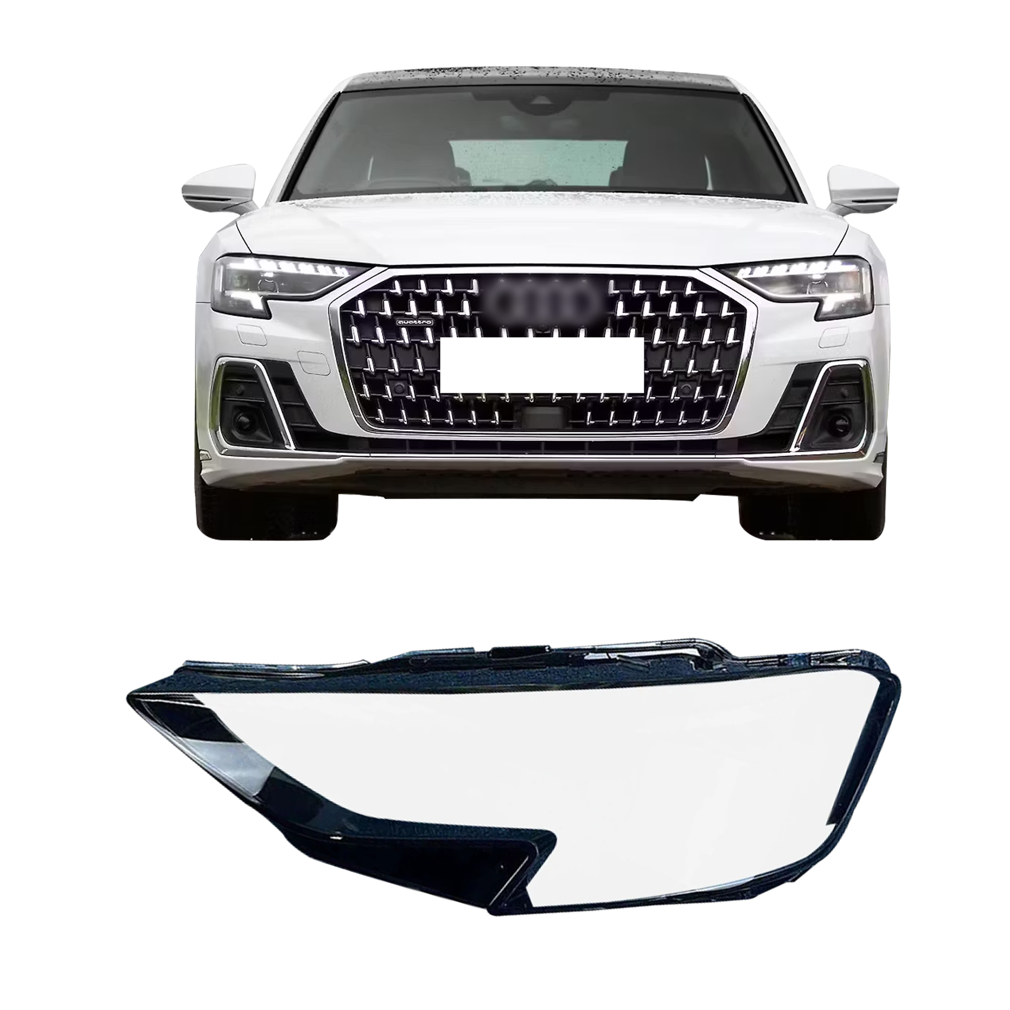 Right (Driver Side) Headlight Lens for AUDI A8 4N2 (2023-2024)