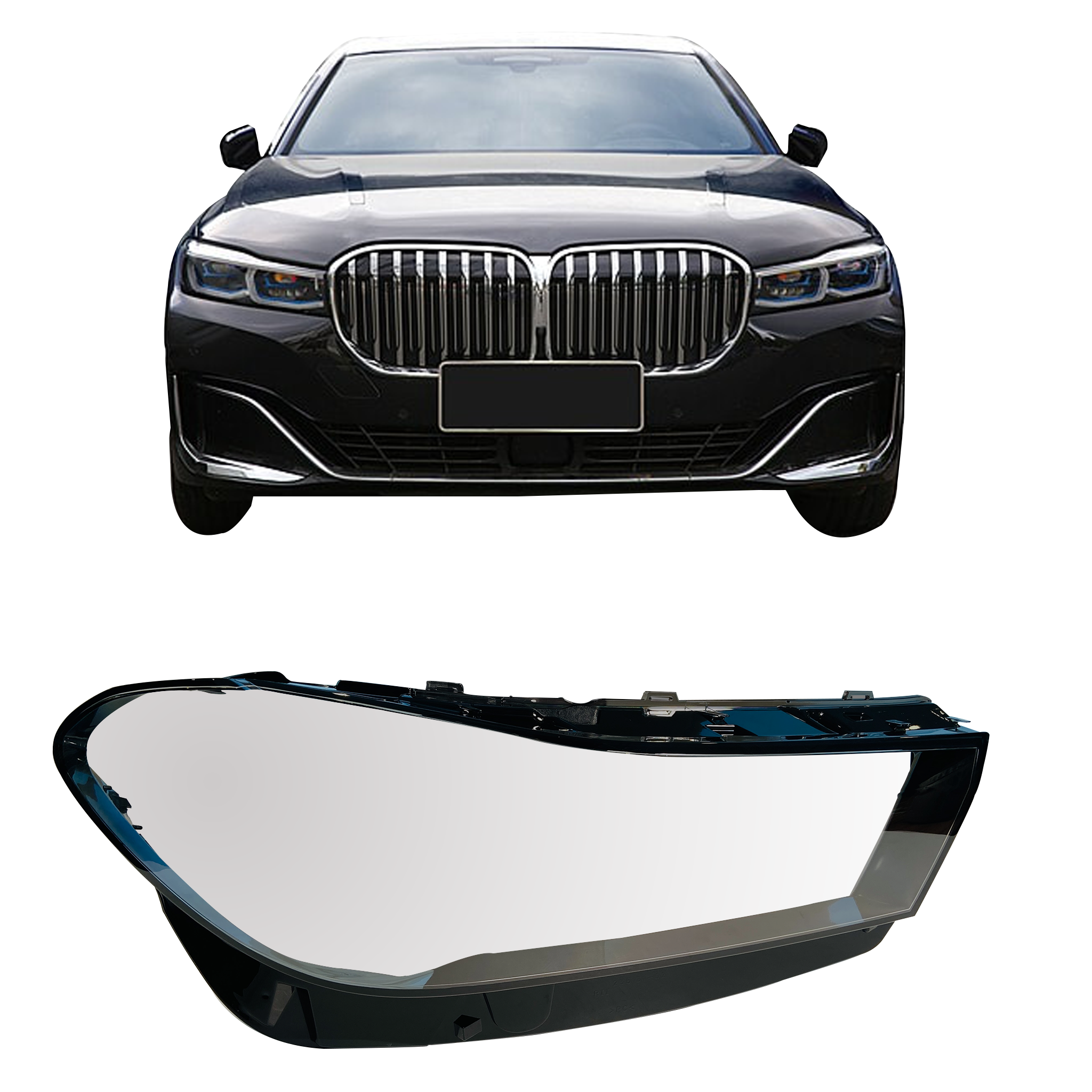 Right (Driver Side) Headlight Lens for BMW 6 SERIES G32 (2017-2023)