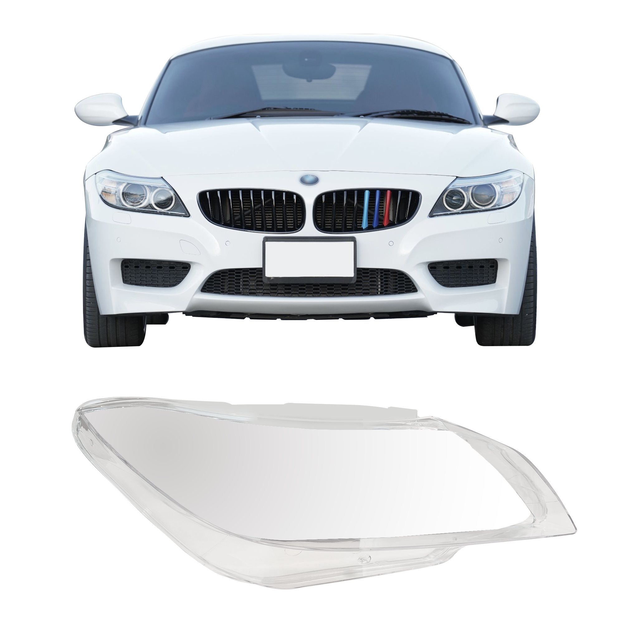 Right (Driver Side) Headlight Lens for BMW Z4 E89 (2009-2016)