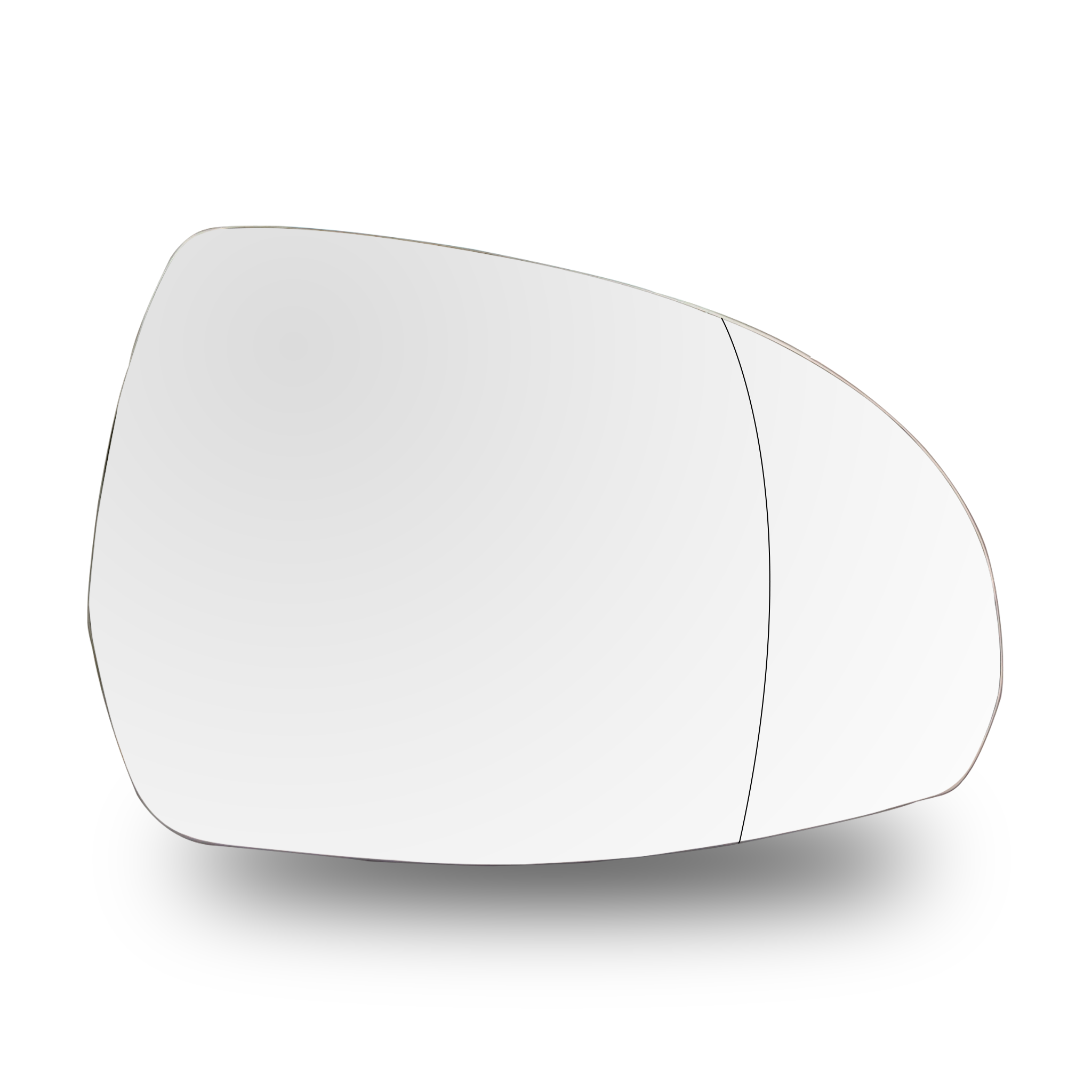 Right (Driver Side) Rear View Mirror Glass with Blind Spot for Detection Mercedes Benz S-Class W223 (2020-2025) (Double Curvature)_1