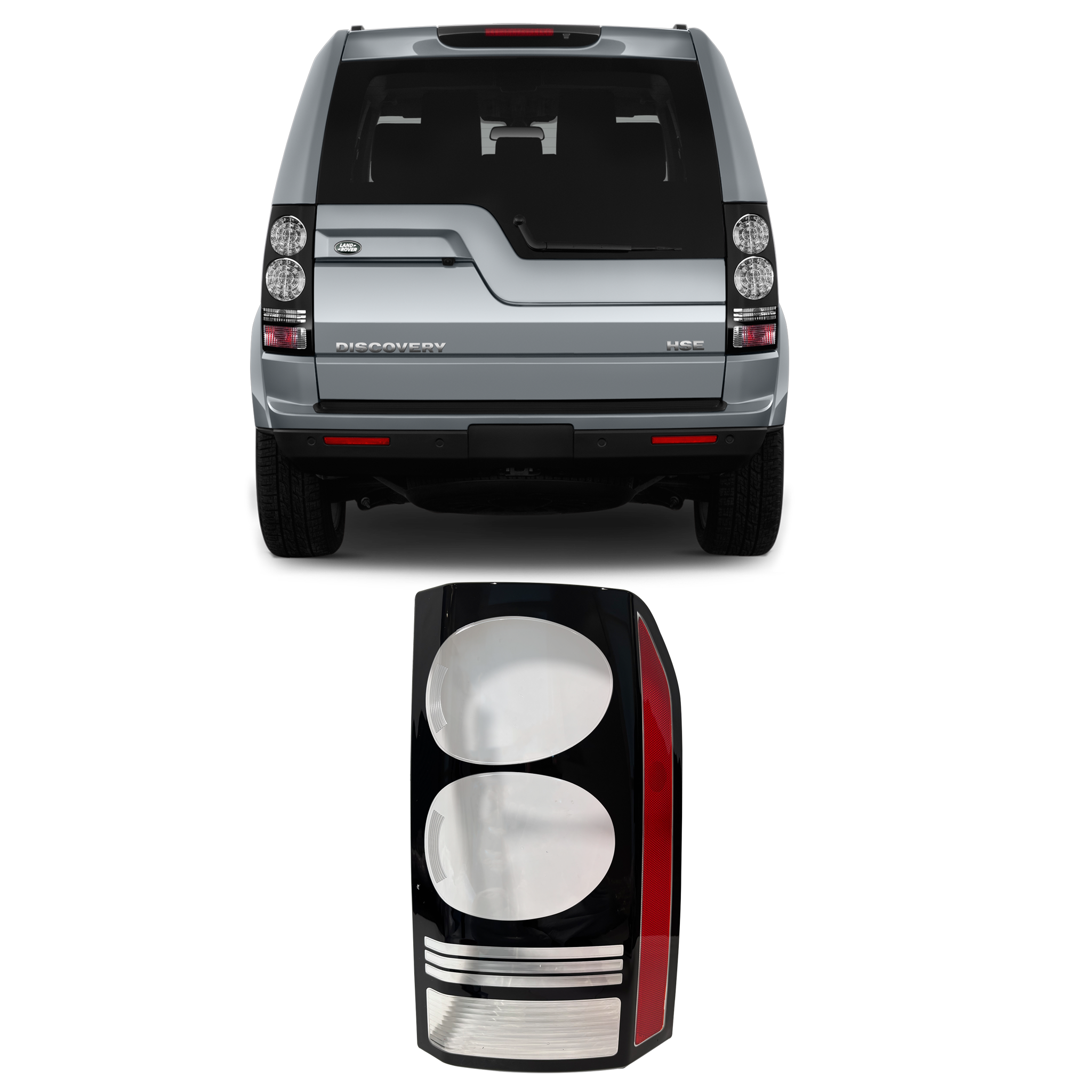 Right (Driver Side) Tail Lamp Cover for LAND ROVER DISCOVERY L319 (2009-2018)