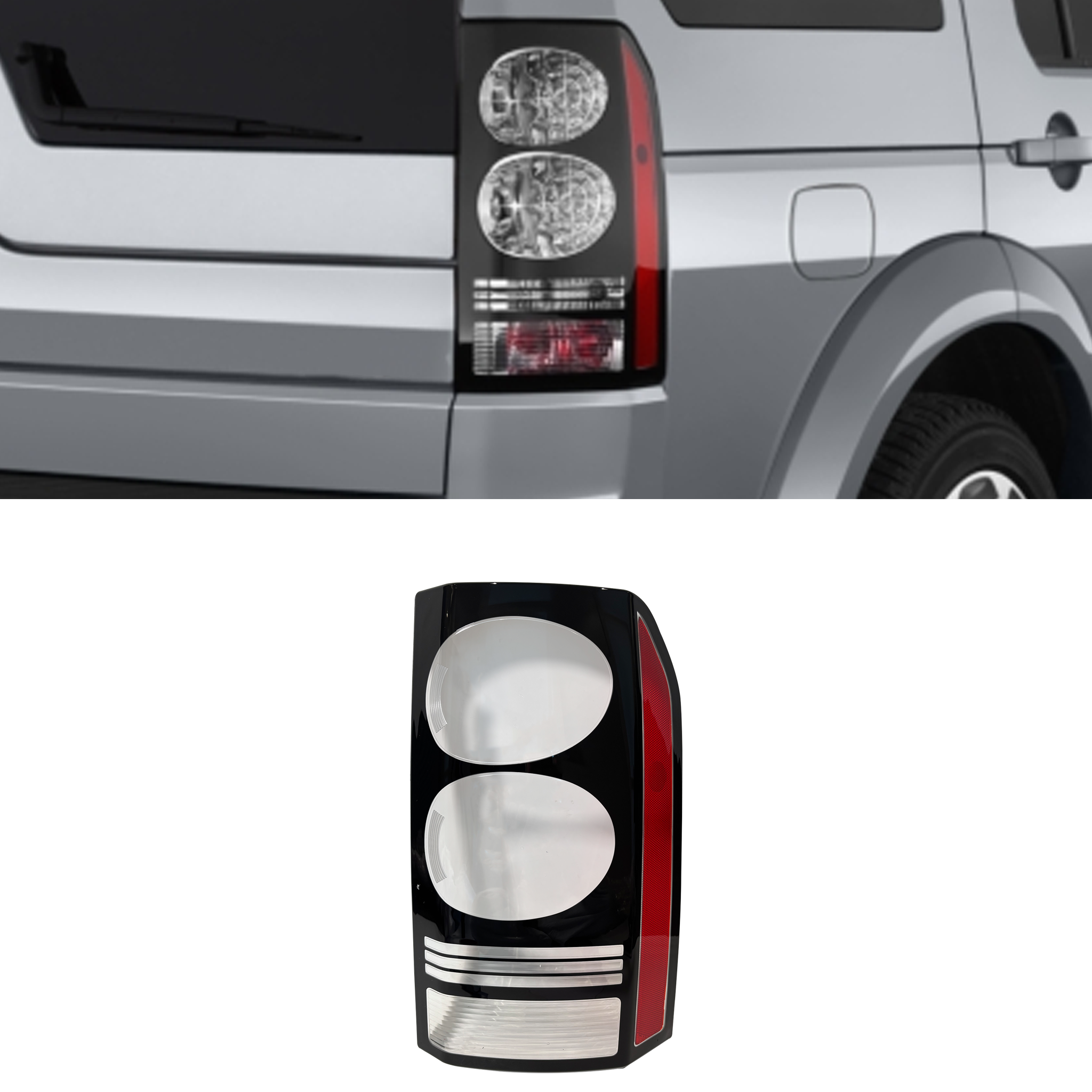 Right (Driver Side) Tail Lamp Cover for LAND ROVER DISCOVERY L319 (2009-2018)