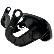 Right Headlight Washer Cap for AUDI A6 4K (2018) in Black color