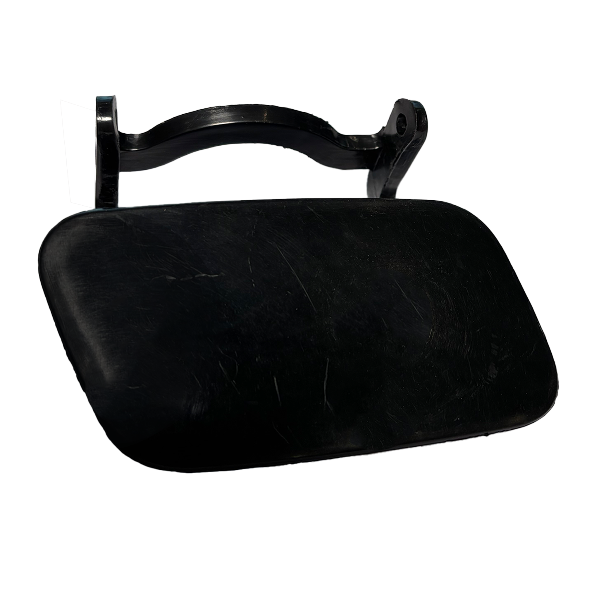 Right Headlight Washer Cap for AUDI Q5 8RB (2008-2017) in Black color Primed