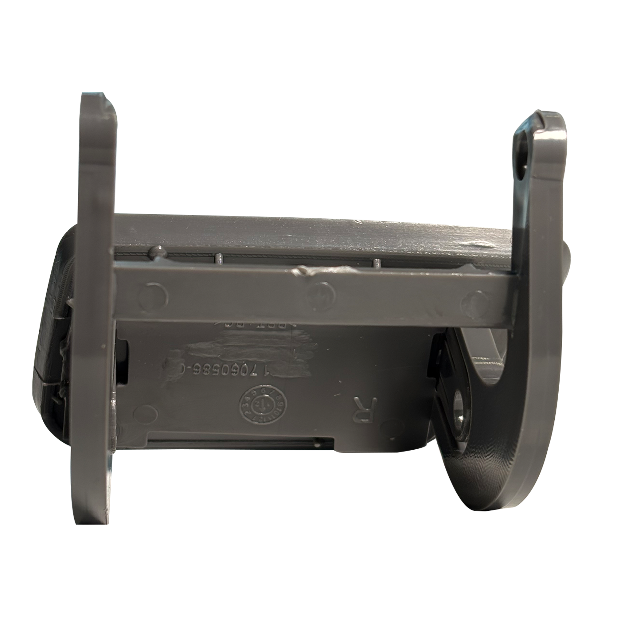 Right Headlight Washer Cap for BMW 5 Series E60 (2007-2009) in Gray color Primed