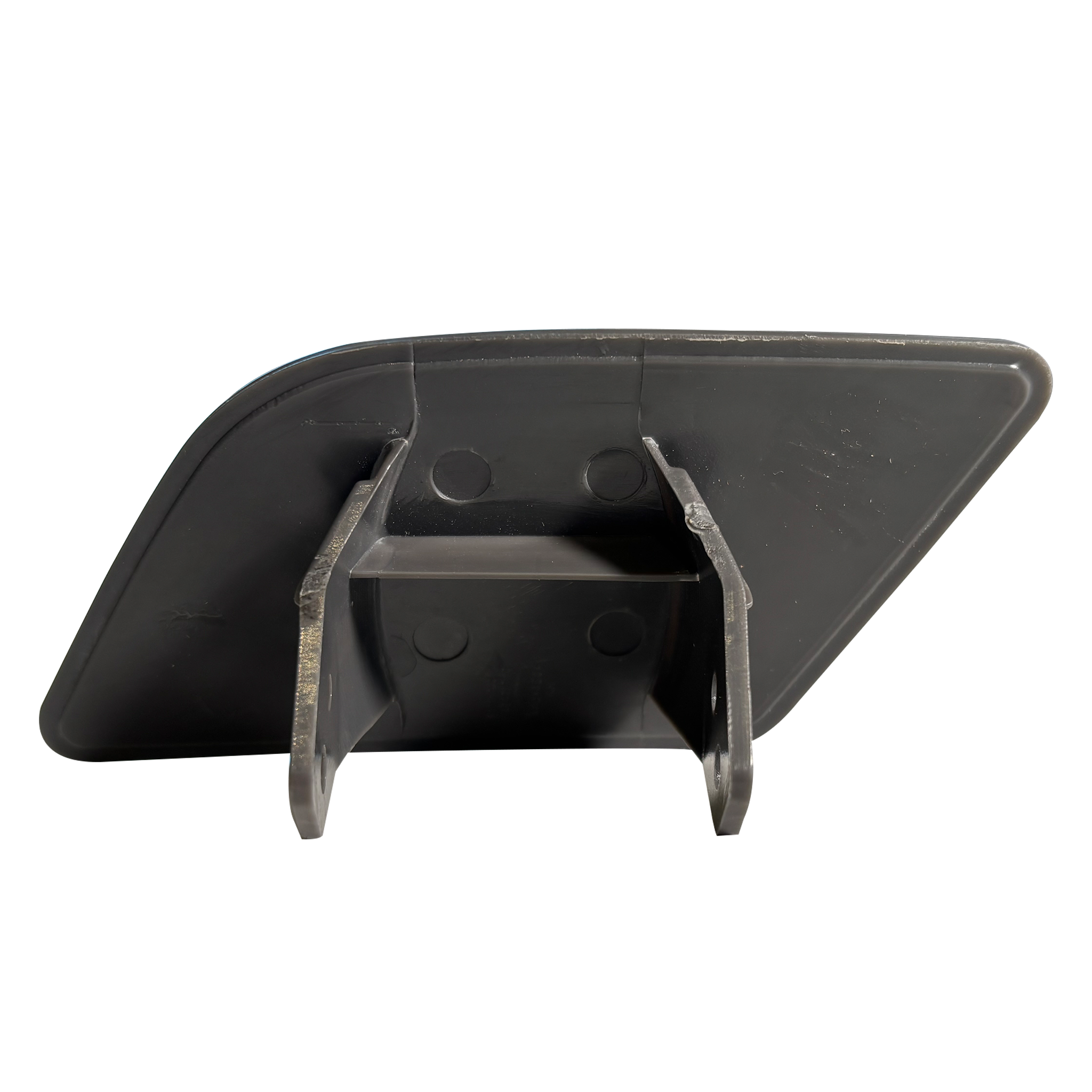 Right Headlight Washer Cap for BMW X1 E84 (2009-2015) in Dark Gray color