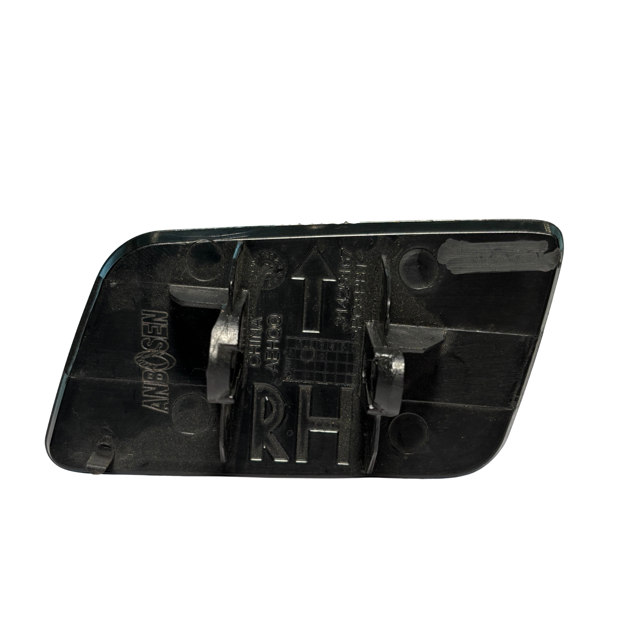 Right Headlight Washer Cap for VOLVO XC60 156 (2010-2017) in Black color