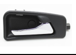 Right Interior Door Pull Handle Assembly Model B for MERCEDES-BENZ G-CLASS W463 (2008-2022) in Black color Polished Chrome