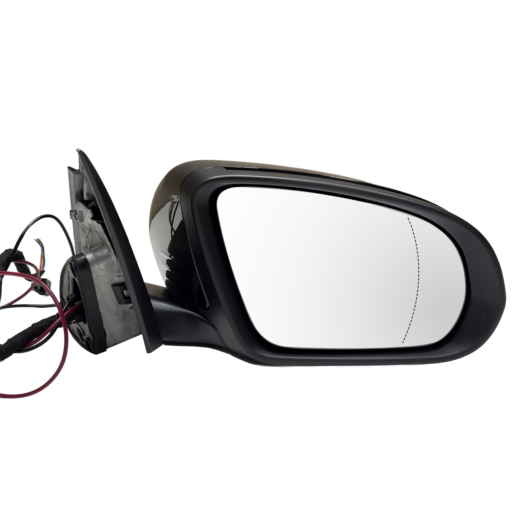 Right ORVM Mirror Assembly for MERCEDES-BENZ C-CLASS W205 (2014-2023) with heating, foldable and memory functions 14 Pin