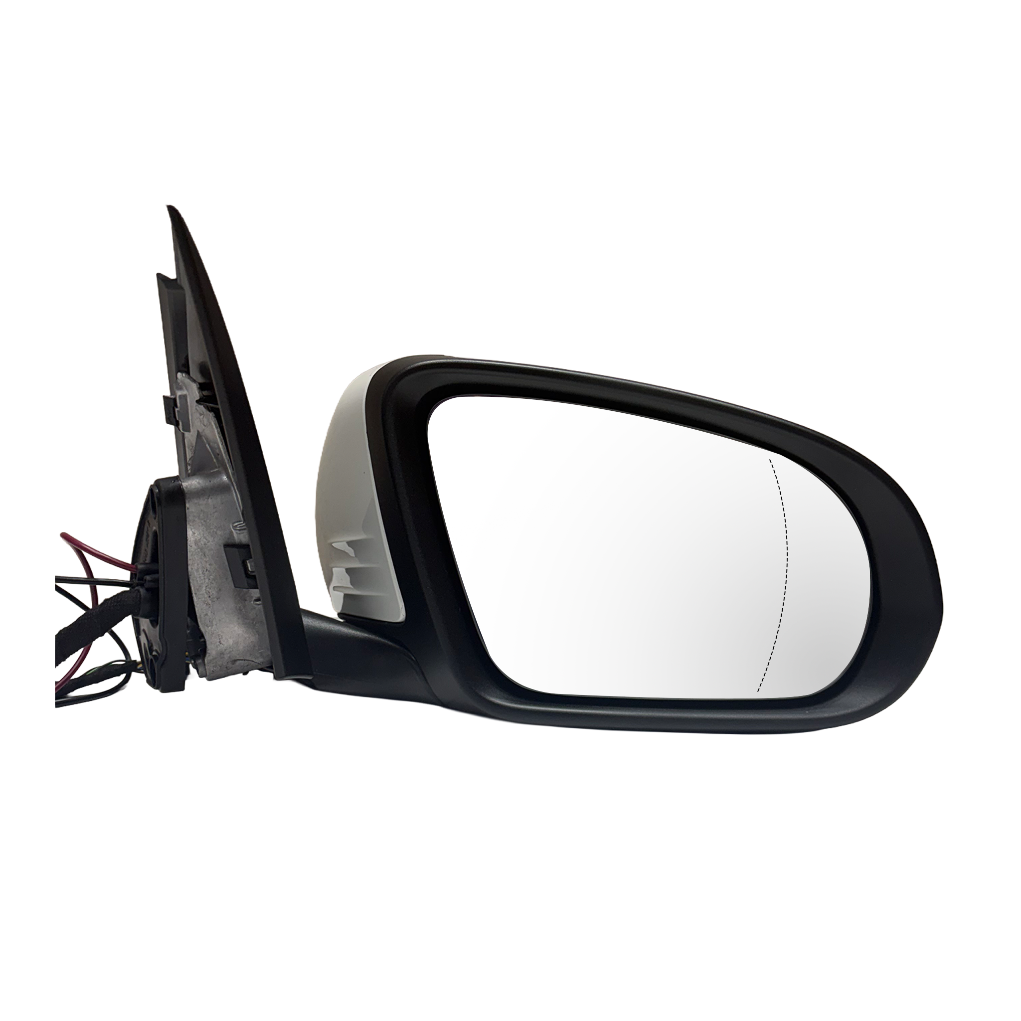 Right ORVM Mirror Assembly for MERCEDES-BENZ C-CLASS W205 (2014-2023) with heating, foldable, memory, gps and antenna functions 16 Pin