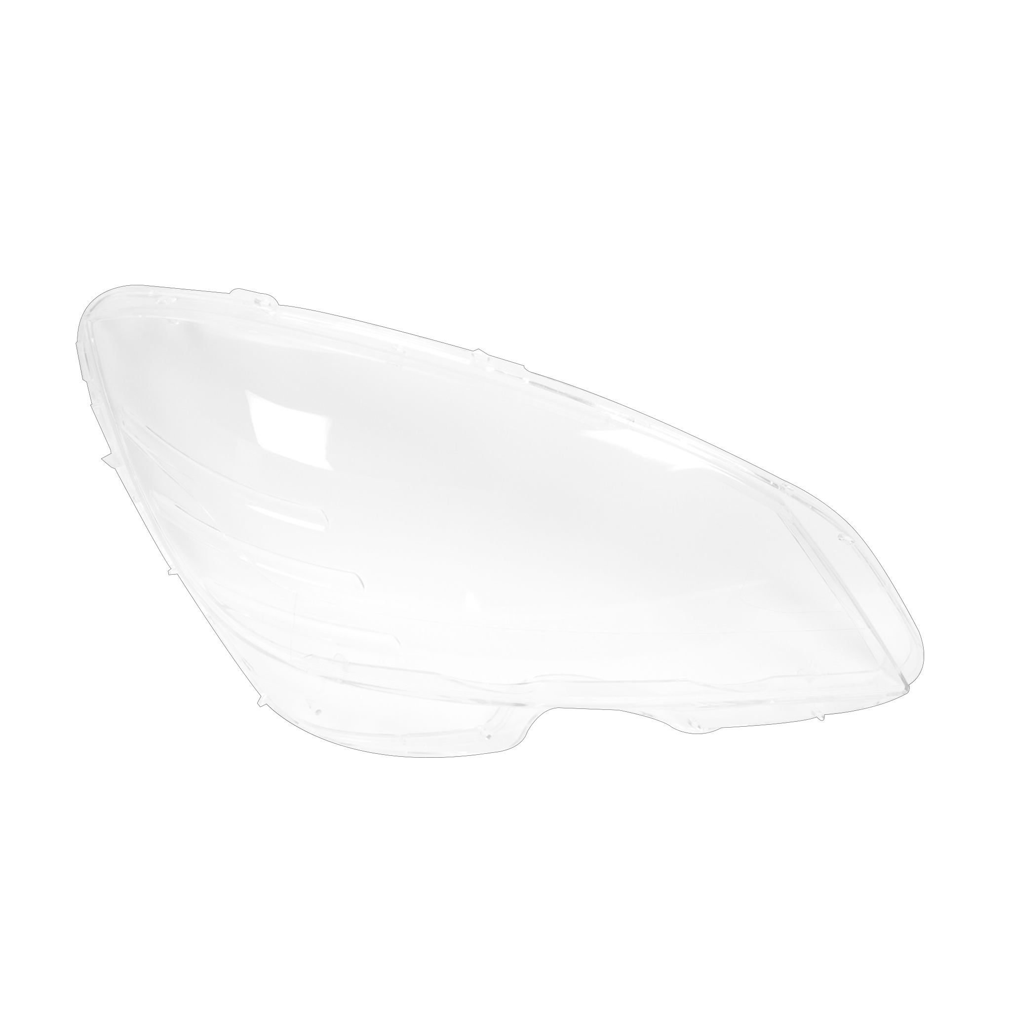 Right (Driver Side) Headlight Lens for Mercedes Benz C-Class W204 (2009-2011)-2