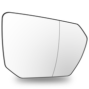 Right Rear View Mirror Glass for BMW iX I20 (2022-2026) with plastic frame, Double Curvature
