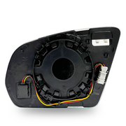 Right Rear View Mirror Glass for MERCEDES-BENZ C-CLASS W205 (2014-2023) with Blind Spot Detection, Plastic Frame, Double Curvature