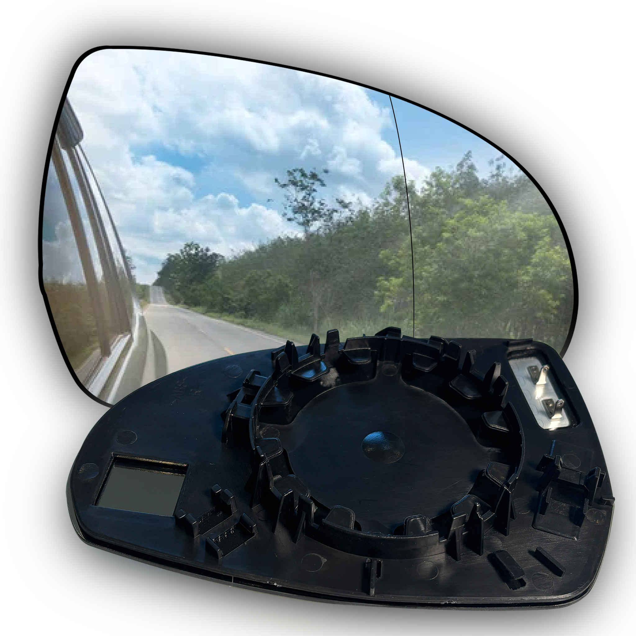 Right Rear View Mirror Glass for MERCEDES-BENZ EQE V295 (2022-2026) Double Curvature