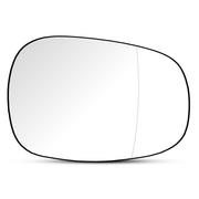 Right Side (Driver Side) Rear View Mirror Glass for BMW 3 Series E90 Sedan (2008-2012) with Plastic Frame (Double Curvature)_1