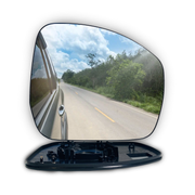 Right Side (Driver Side) Rear View Mirror Glass for Land Rover Range Rover IV SUV (2013-2022) with Plastic Frame_3